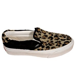 Vans Sherpa Leopard Slip-On Shoe
